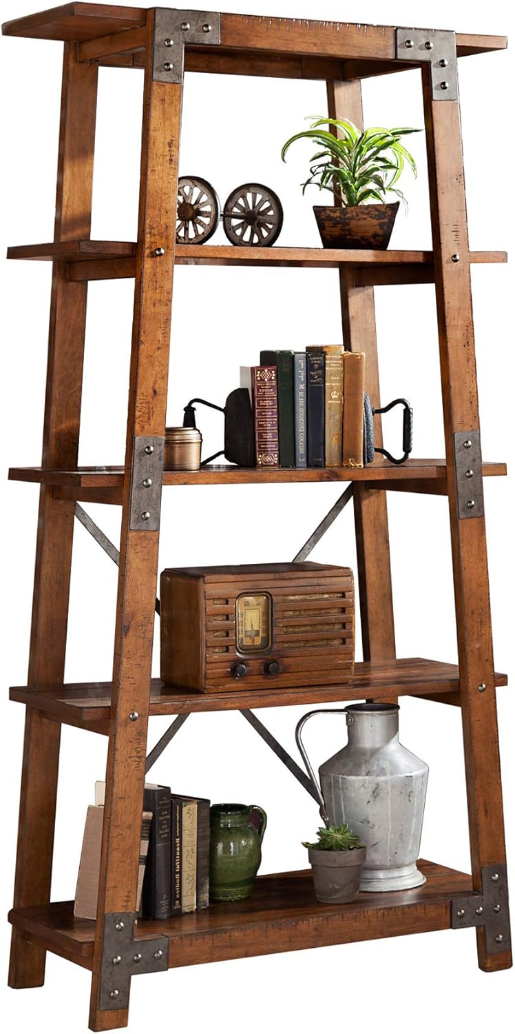 Brown 4-Tier Bookcase S5874