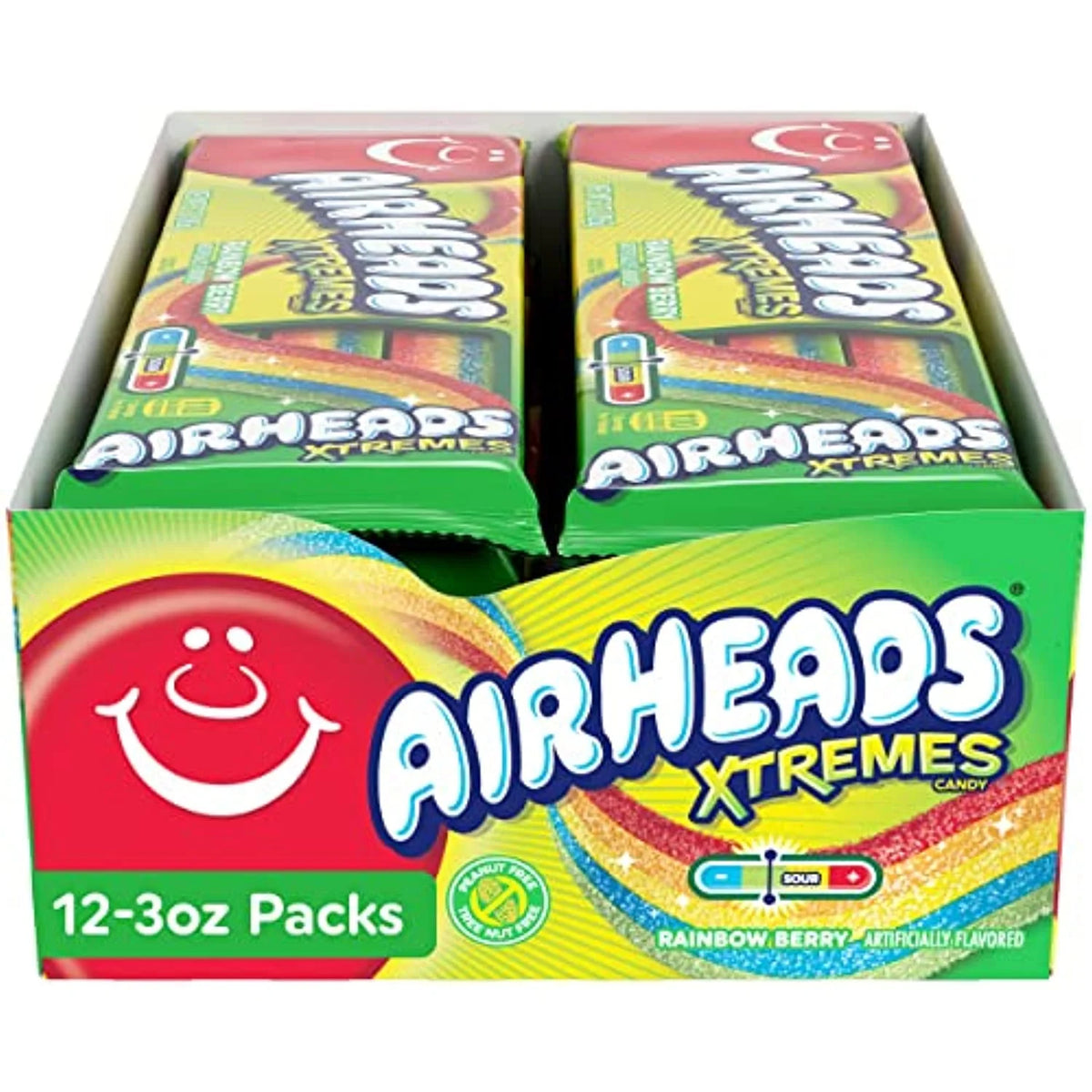 36 Ounce Pack Of 12 Rainbow Berry Candy Z48135