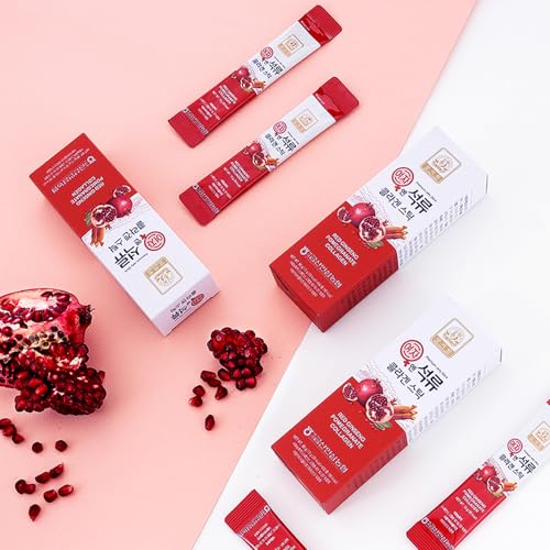 Pomegranate Collagen Jelly Stick 5.1oz 30 Count (5 Pack) U114