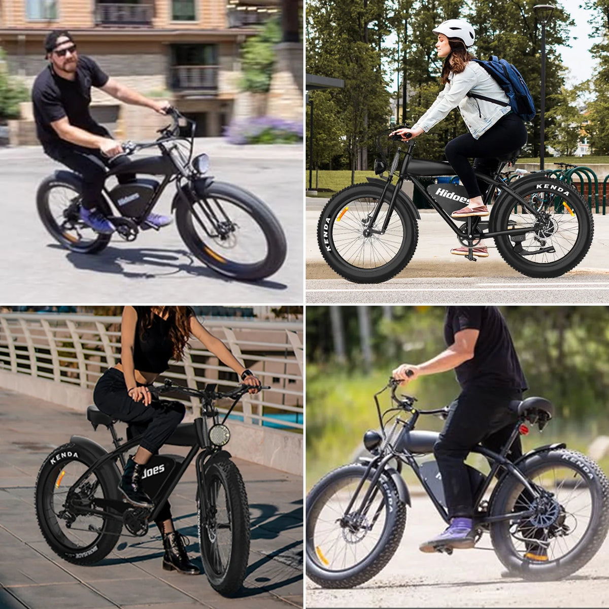 26" Fat Tire Electric Mountain Bike Set of 2 D47368