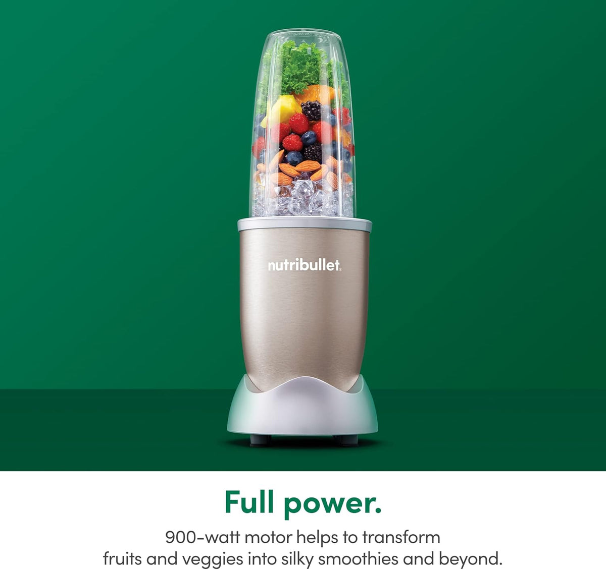 13-Piece High-Speed Personal Blender System, Champagne F6118