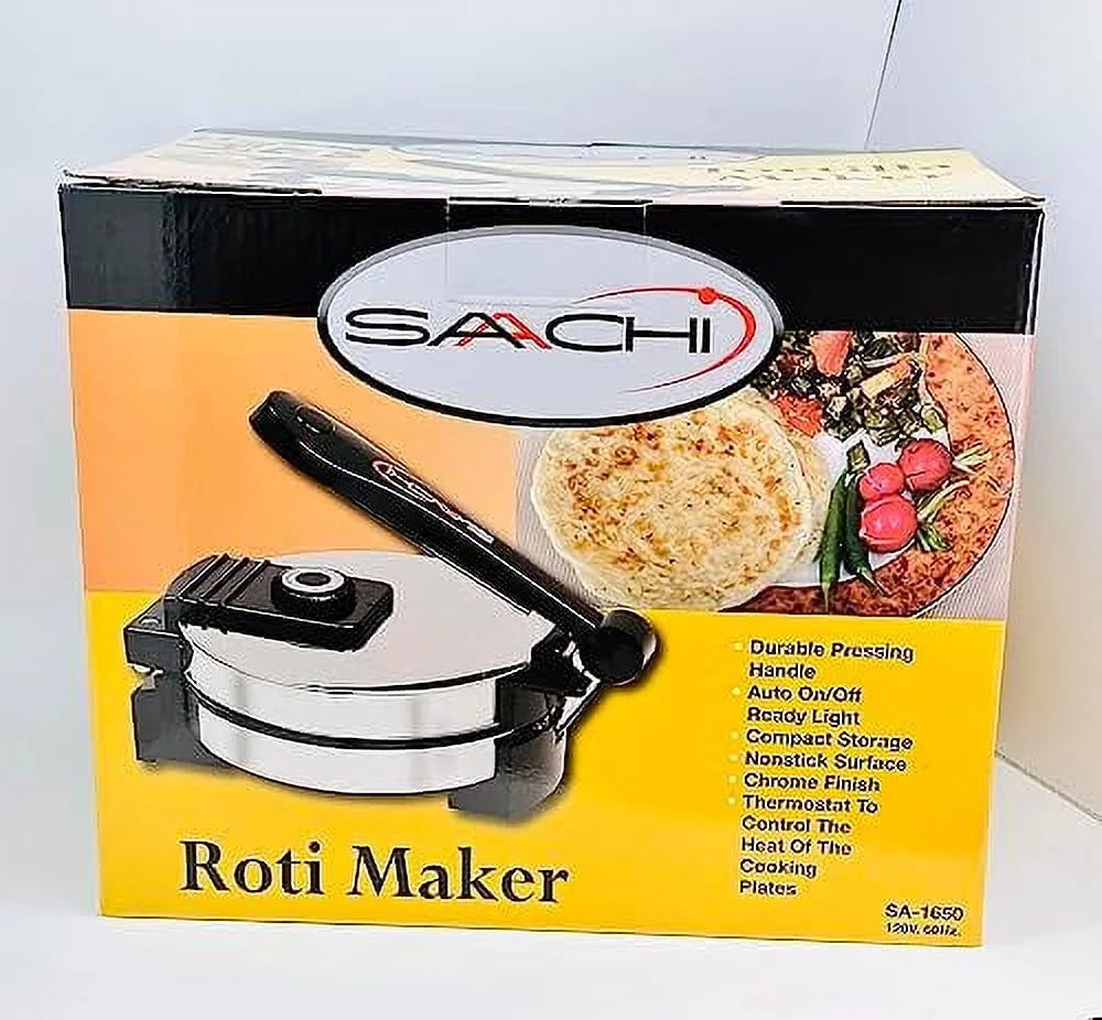 Electric Non-Stick Roti Chapati Flat Bread Tortilla Maker With Temperature Control M603903