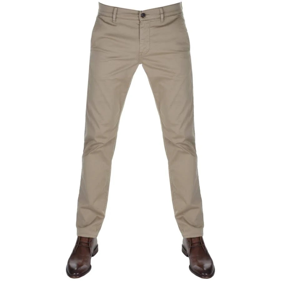 Brown Slim Chinos J8188
