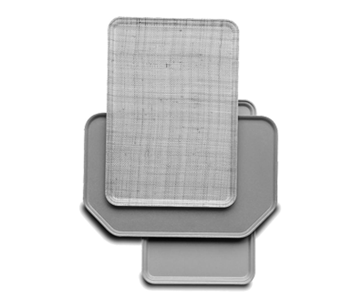 13 inch x 17 inch Rectangular Fiberglass Tray N547120