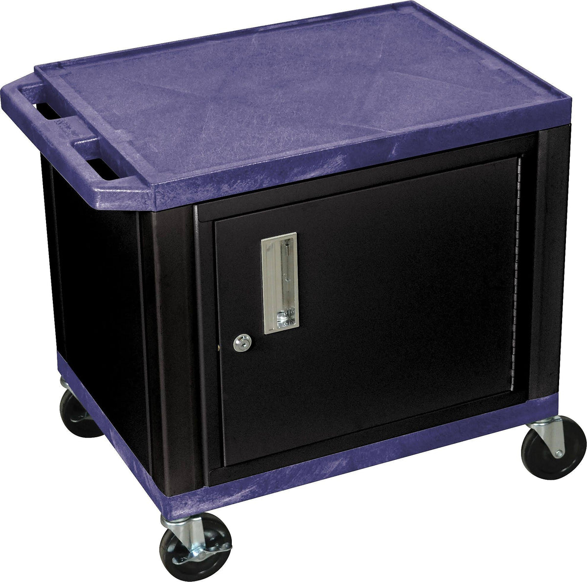 2-Shelf AV Cart with Cabinet N84488