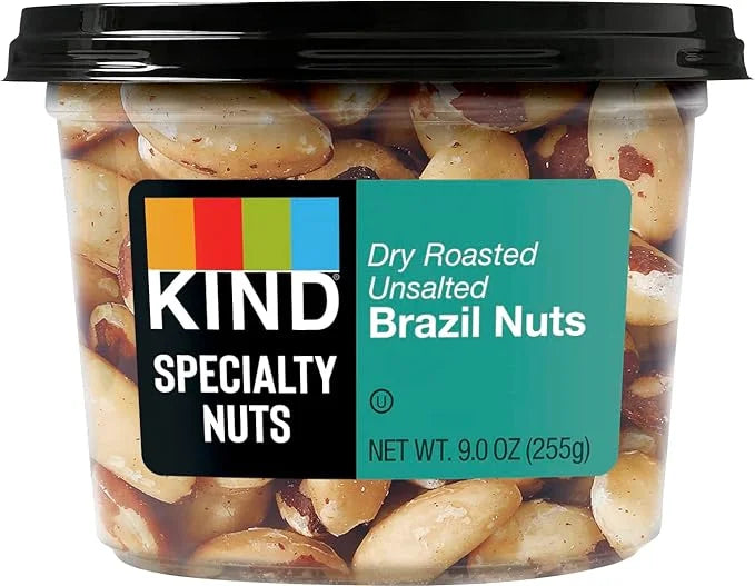Dry Roasted Unsalted Brazil Nuts L586