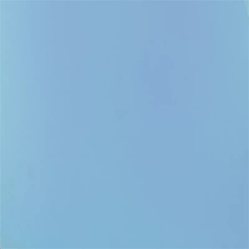 Light Blue Wood Storage End Table D353