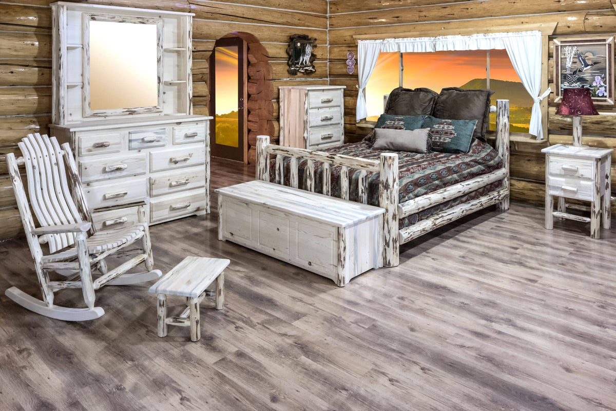 Full Bed with Clear Lacquer Finish G272112