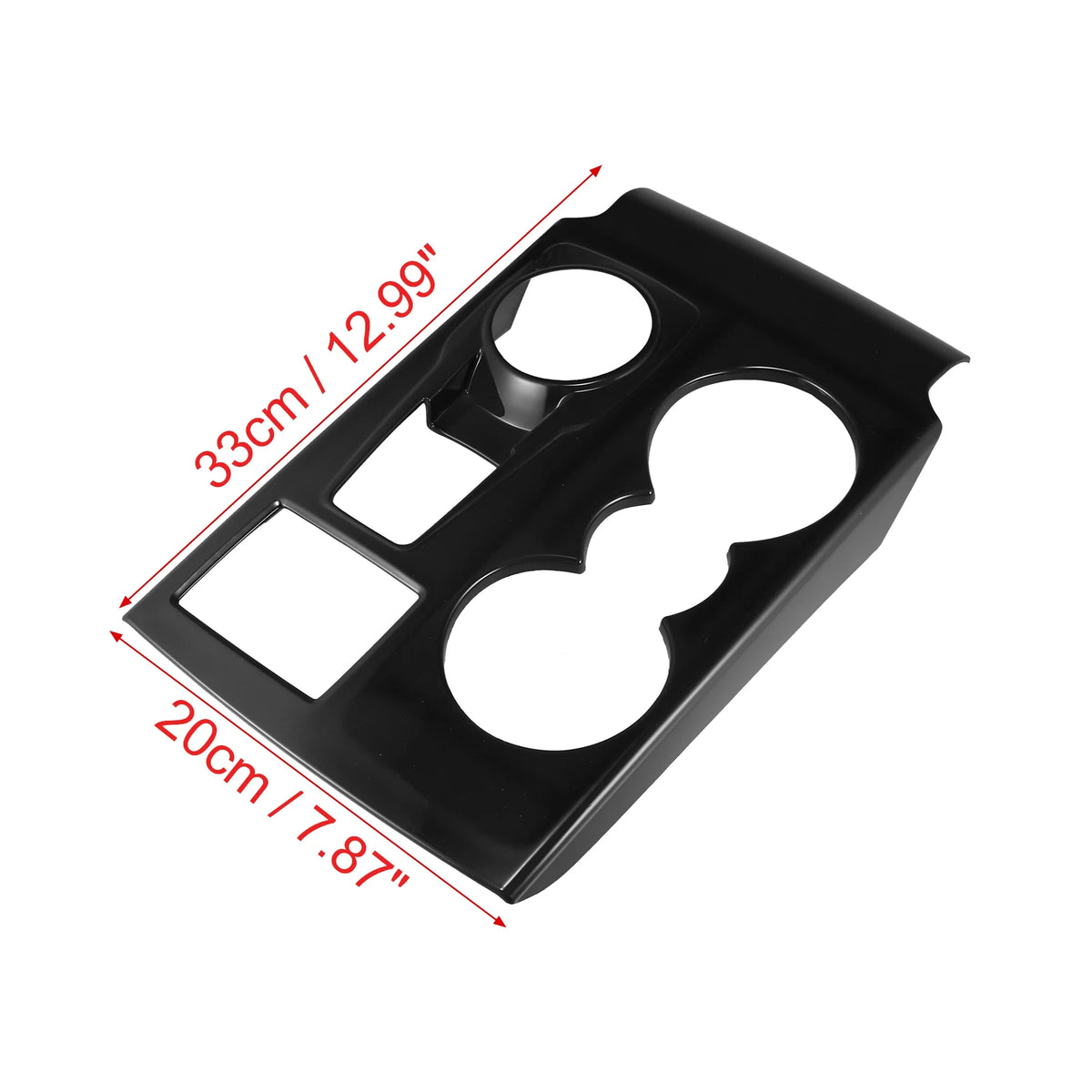 Black Gear Shift Panel Trim Cover Sticker Decal J554461