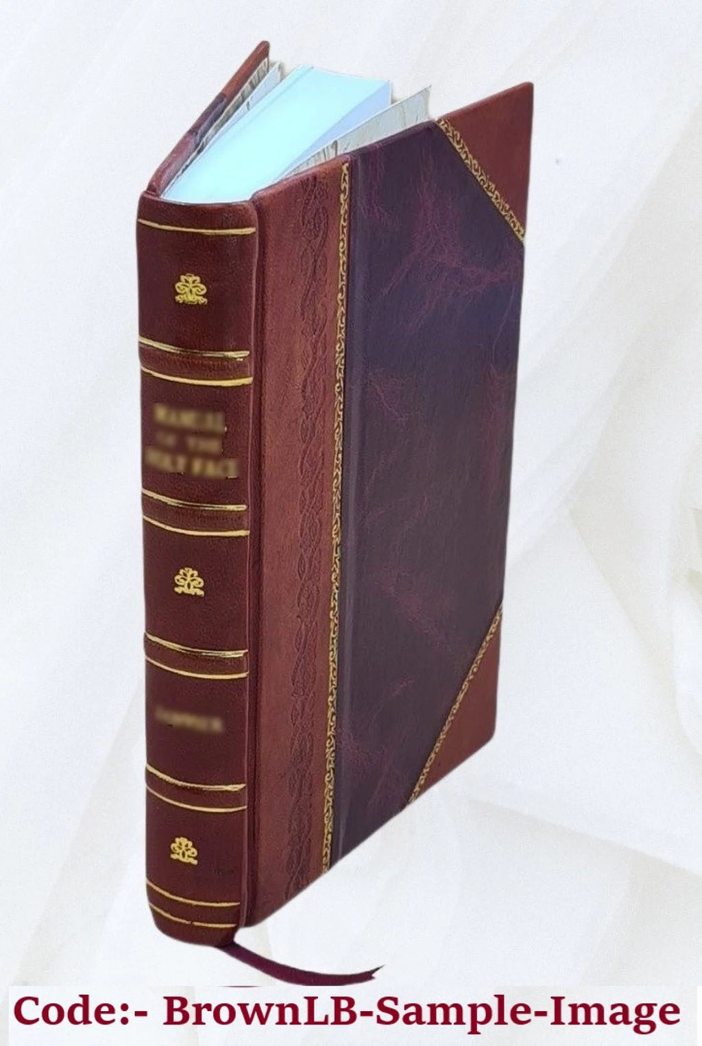 Perfumery and Essential Oil Record Leather Bound O945174