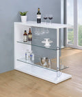 Contemporary Bar Storage Table X432