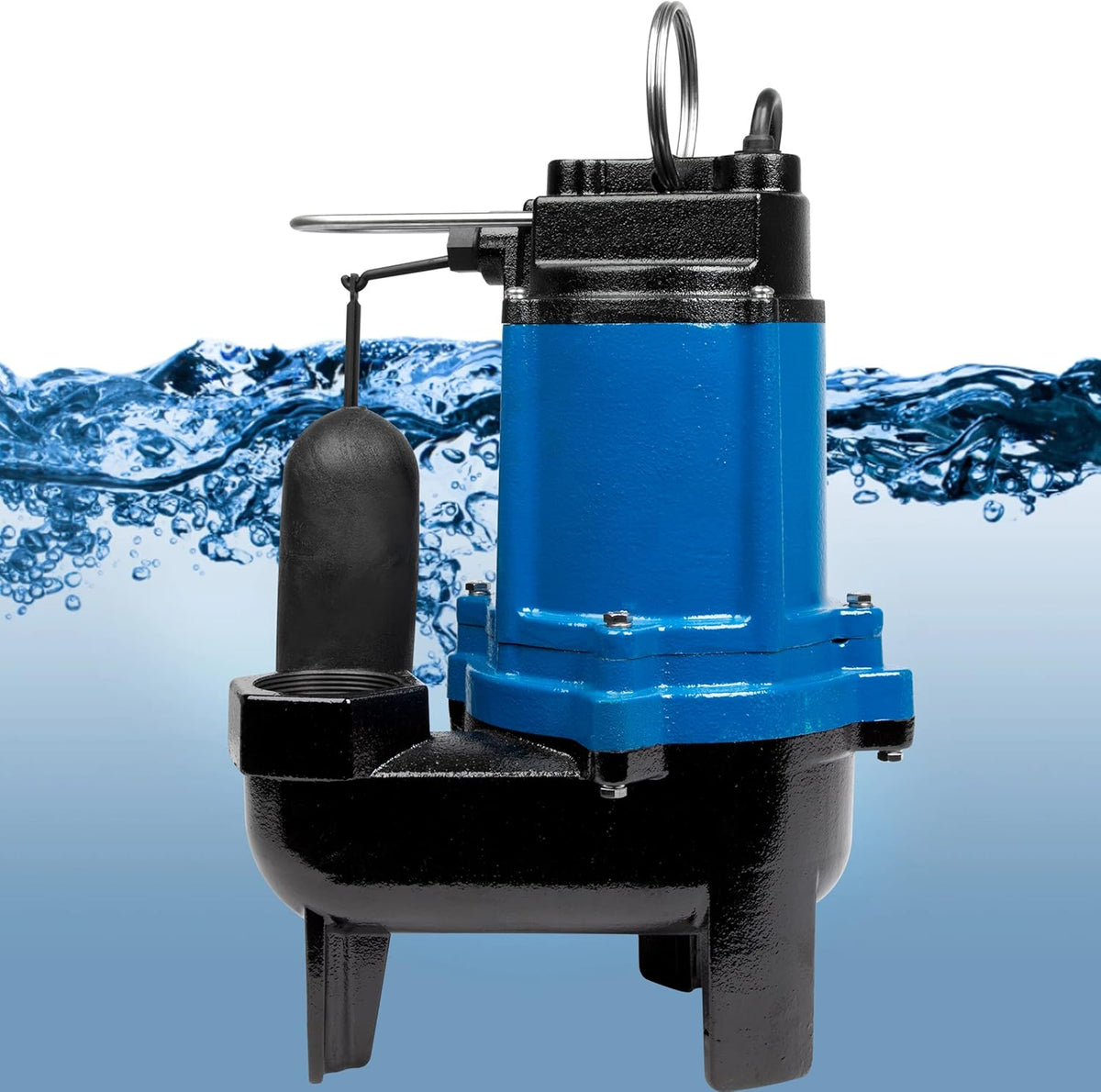 1/2 hp Cast Iron Sewage Pump with Snap-Action Switch I933