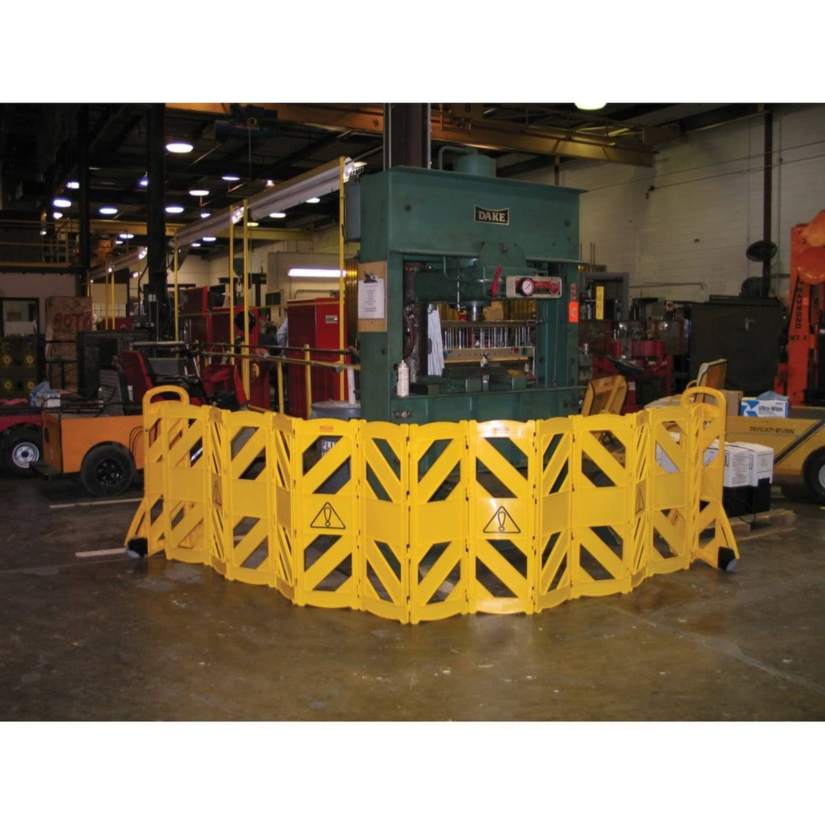Yellow Safety Barrier Q495