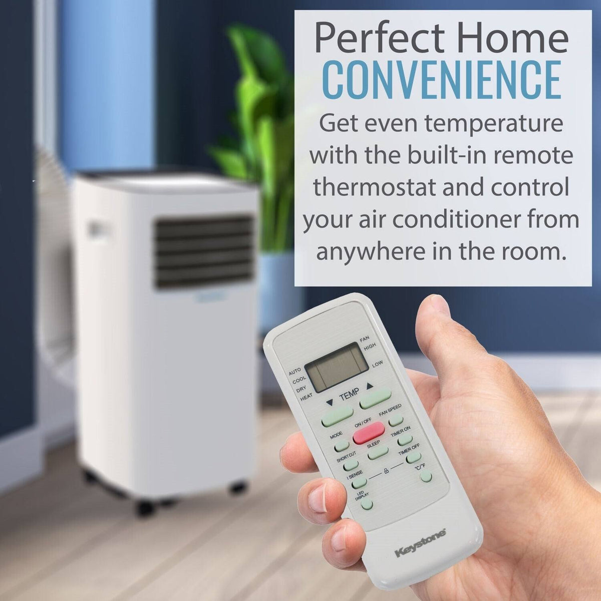 7000 BTU Portable Air Conditioner D7700
