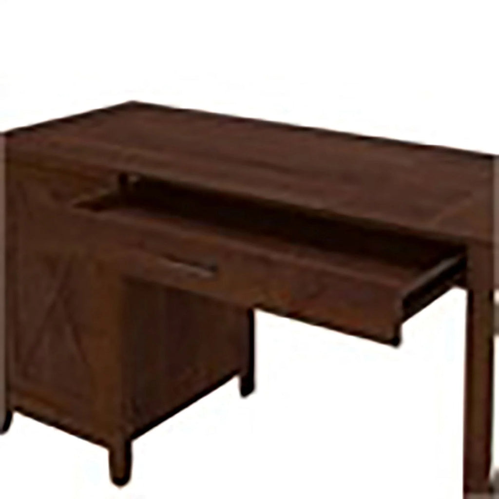 Wood Computer Desk with Storage Cabinet X974588