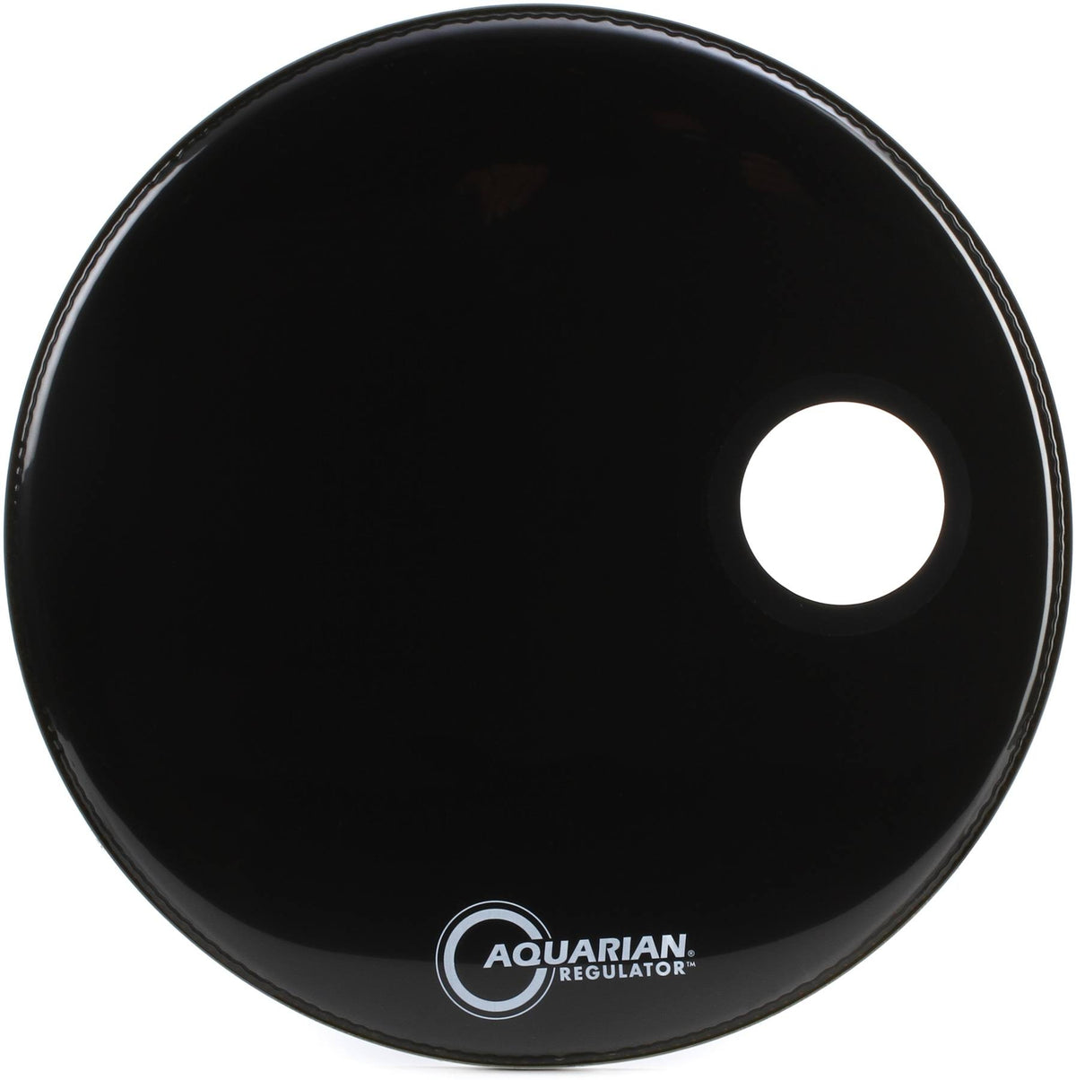 22" Black Drumhead O7427