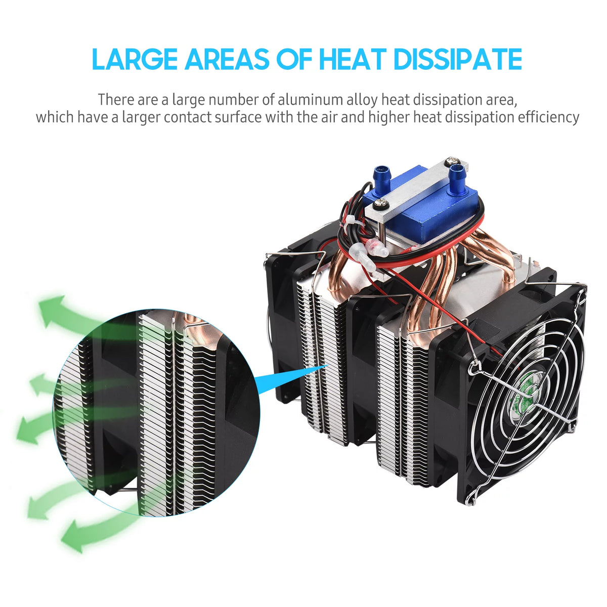 120W Semiconductor Refrigeration Aquarium Chiller for 30 Liters F270193
