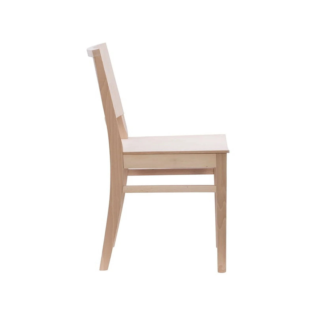 19'' Mid-Century Wood Side Chair Set of 2 J800805