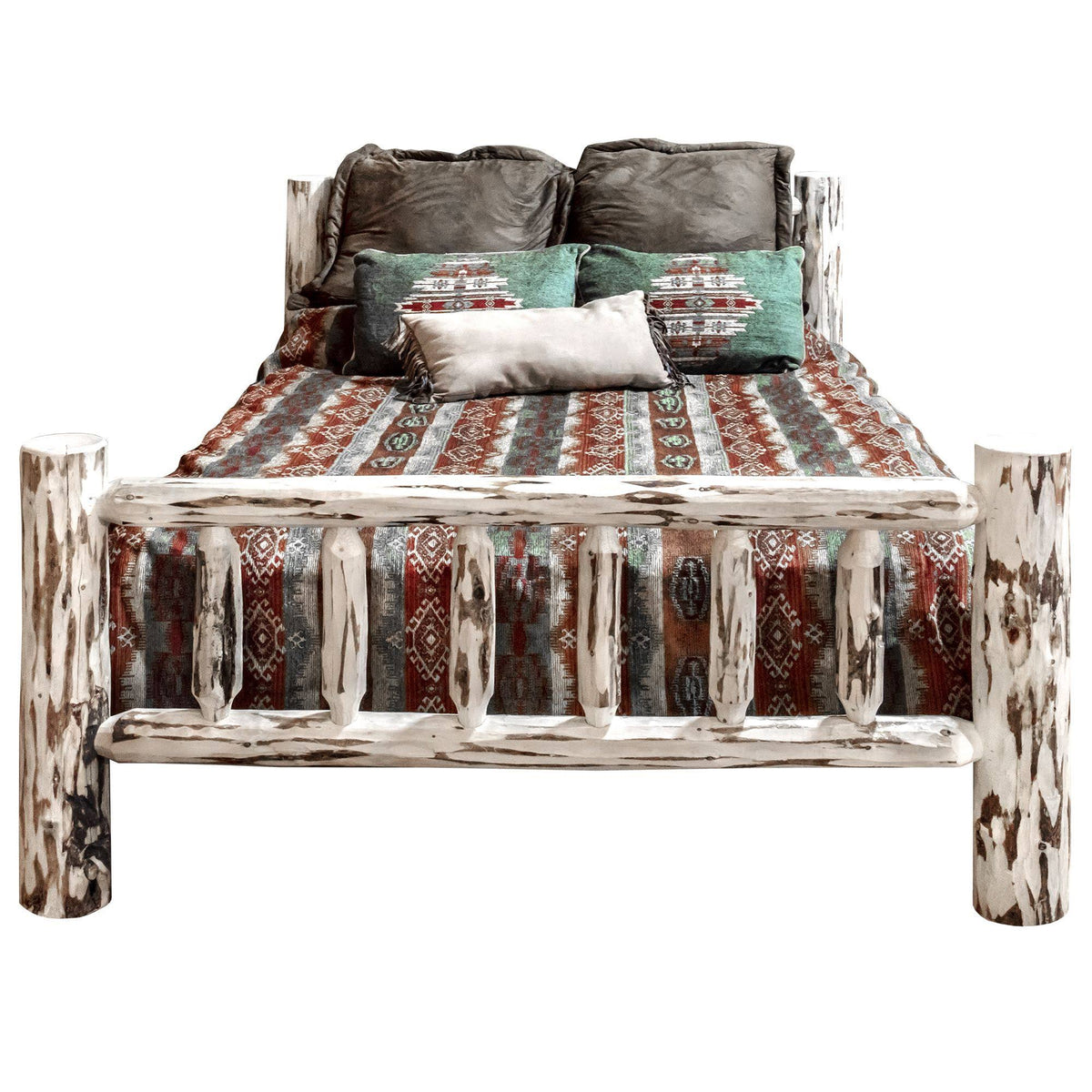 Full Bed with Clear Lacquer Finish G272112