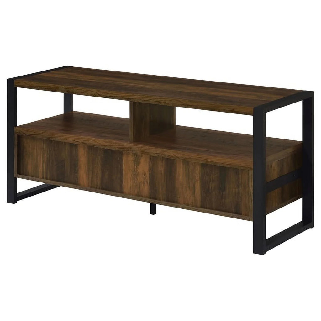 3-Drawer Farmhouse Wood TV Stand M1802