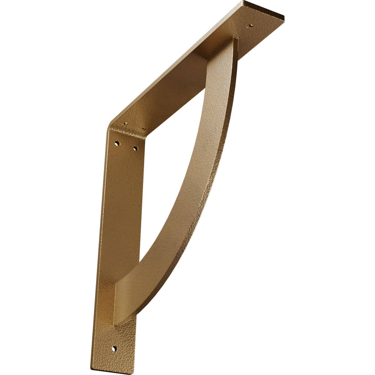 Hammered Gold Steel Bracket M931836