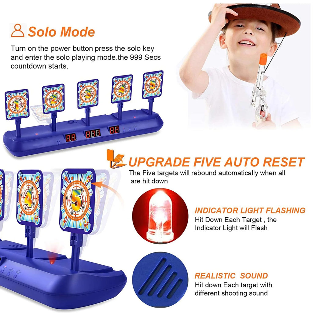 Electronic Shooting Targets for Nerf Guns Practice Q4462