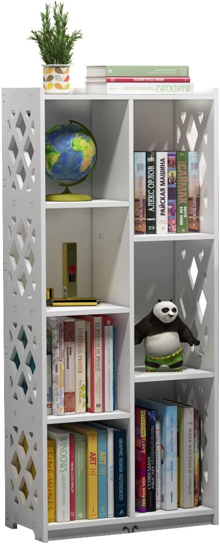 White 8 Cube Storage Bookshelf Q262975