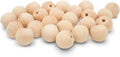 Unfinished Wood Ball Knobs 1 inch Pack of 25 E7618