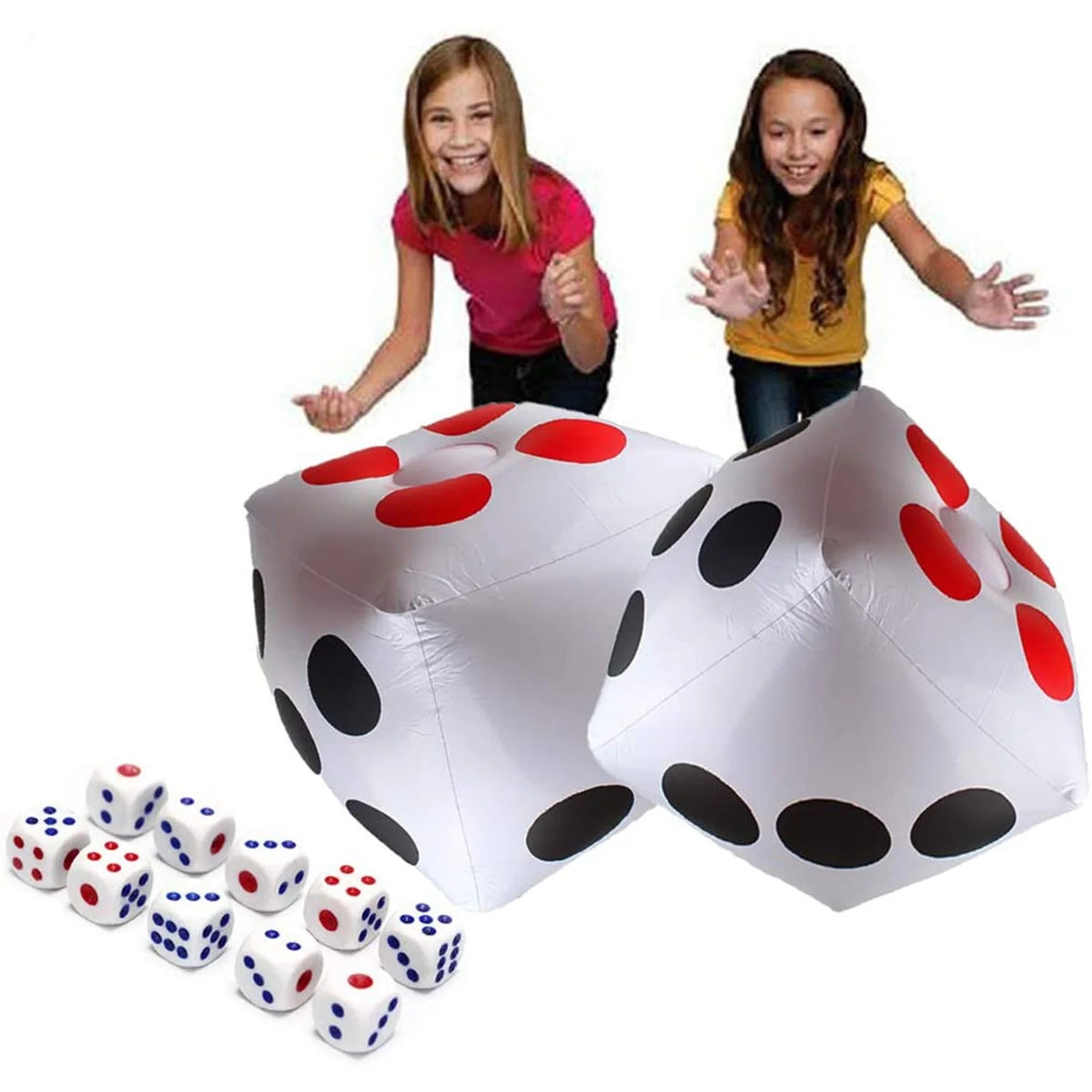 2pc 13 Inch Inflatable Dice Set G18545