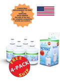 Water and Ice Filter, 4 Pack M184572