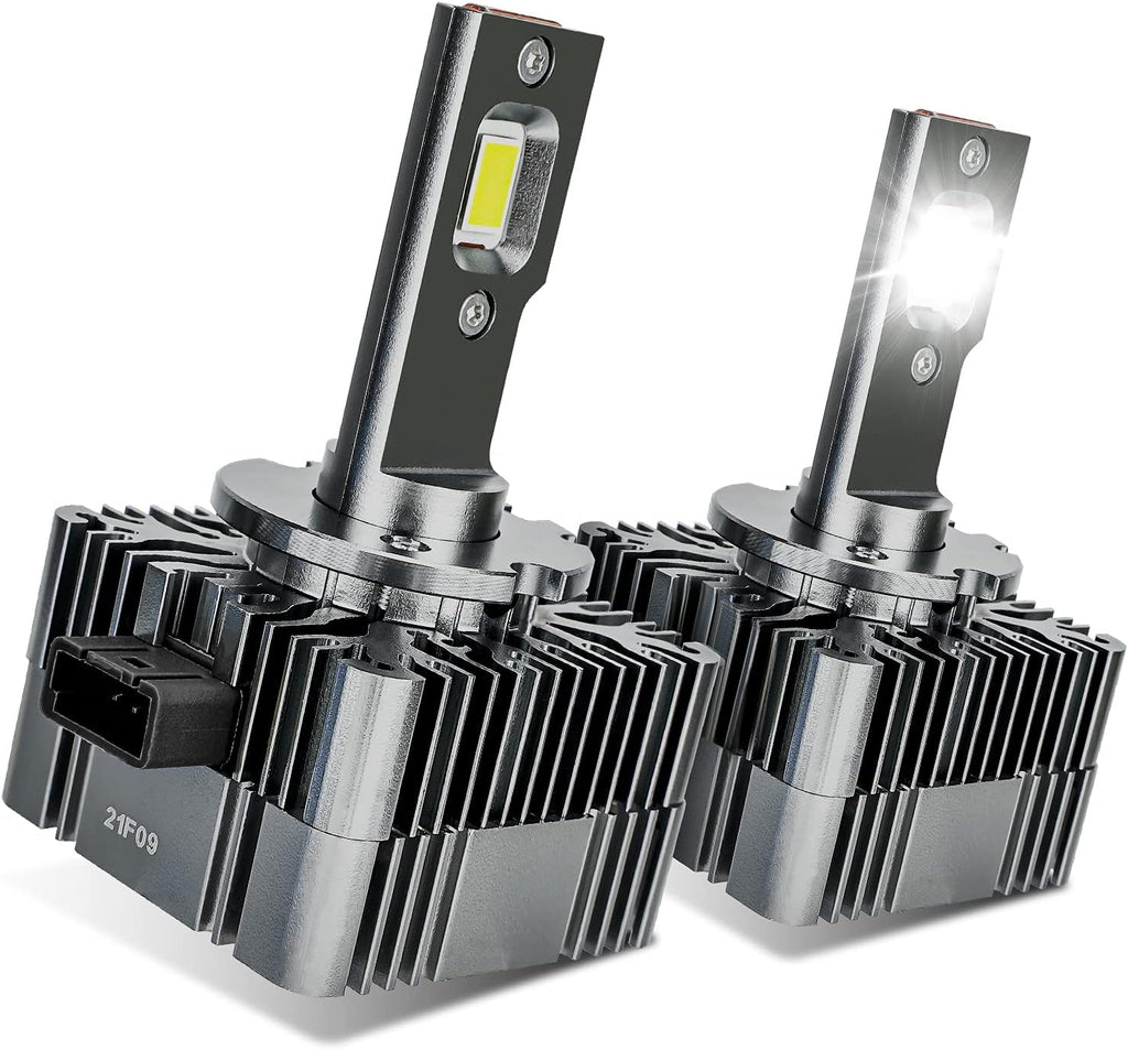 2 PCS 6000K White LED Headlight Bulbs K40303
