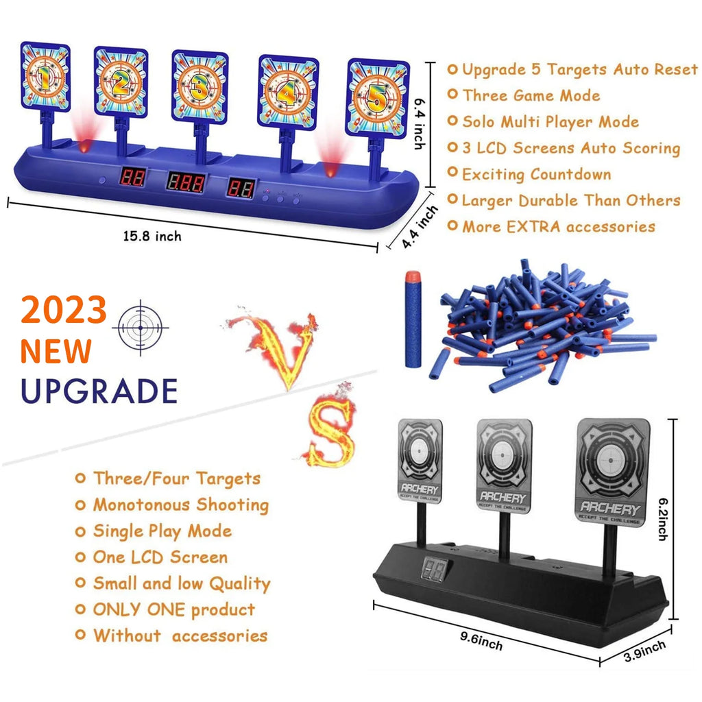 Electronic Shooting Targets for Nerf Guns Practice Q4462