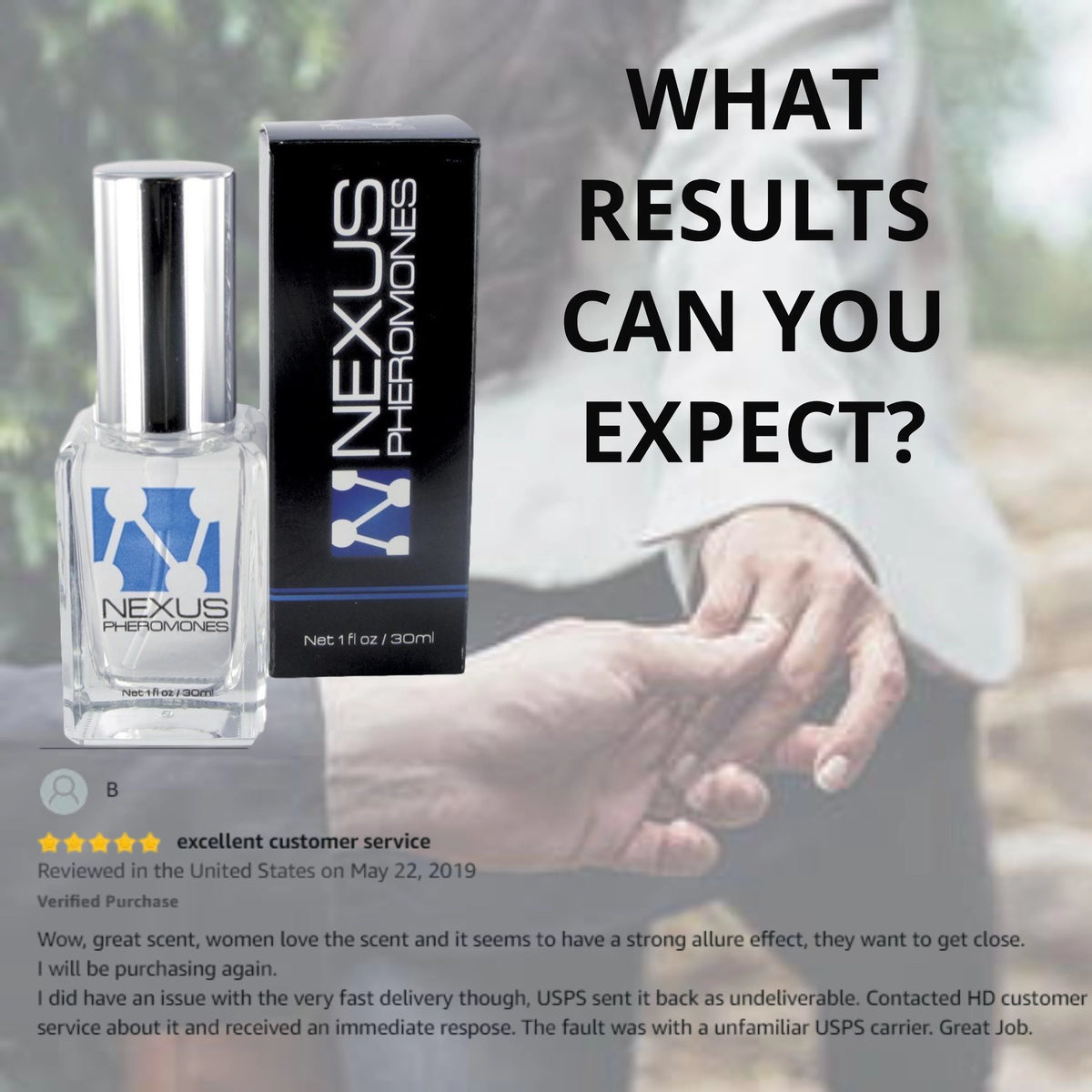 Pheromones Cologne for Men Y38014