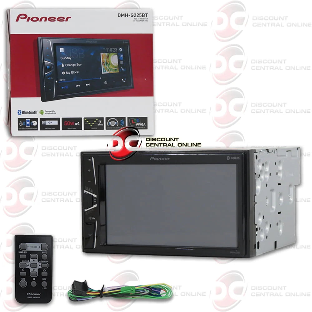 2-DIN 6.2 Touchscreen Digital Media Car Stereo with USB Bluetooth G6655