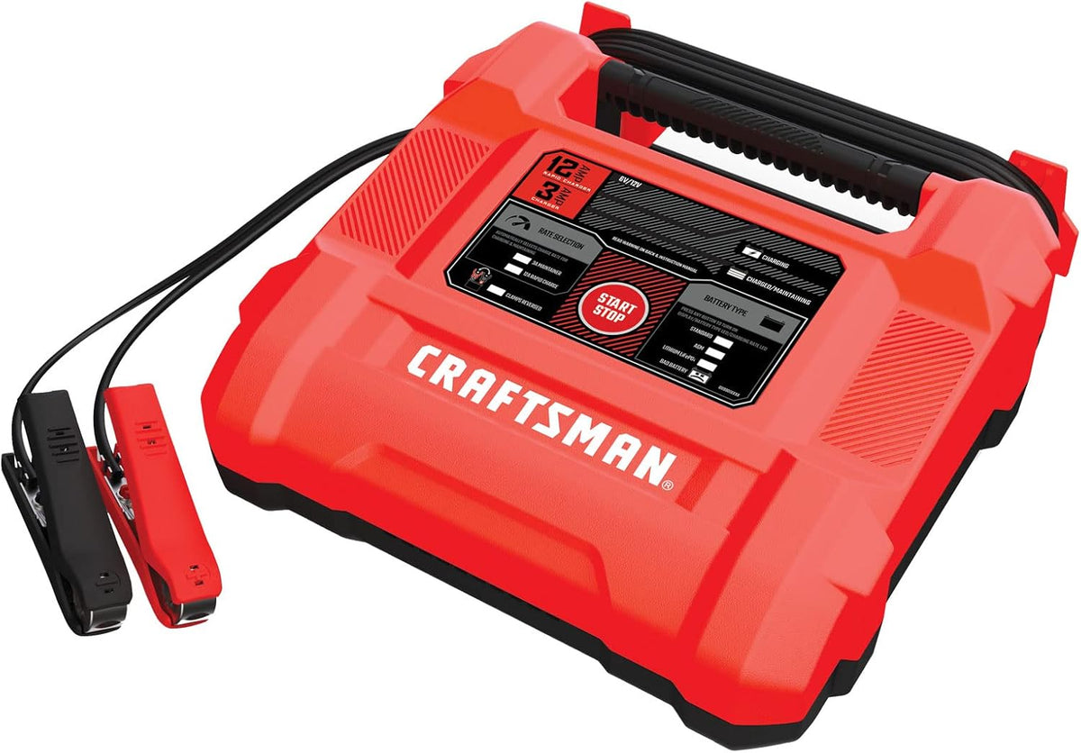 12A Automotive Battery Charger Red Pack of 2 O867