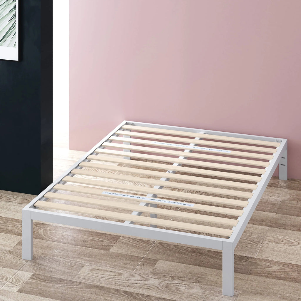 Black Metal Platform Bed Frame, Queen O494