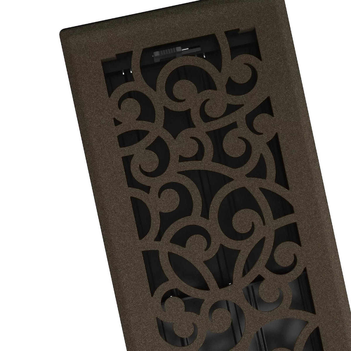 4in x 12in Metal Rectangular Air Floor Register 5 PACK F25384