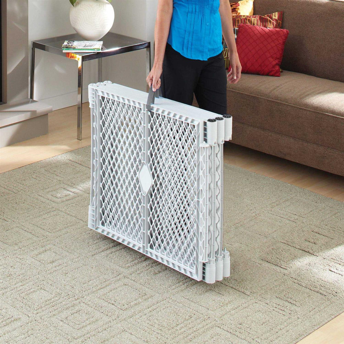 26 in H 18.5 sq ft Indoor/Outdoor Pet Yard I798454