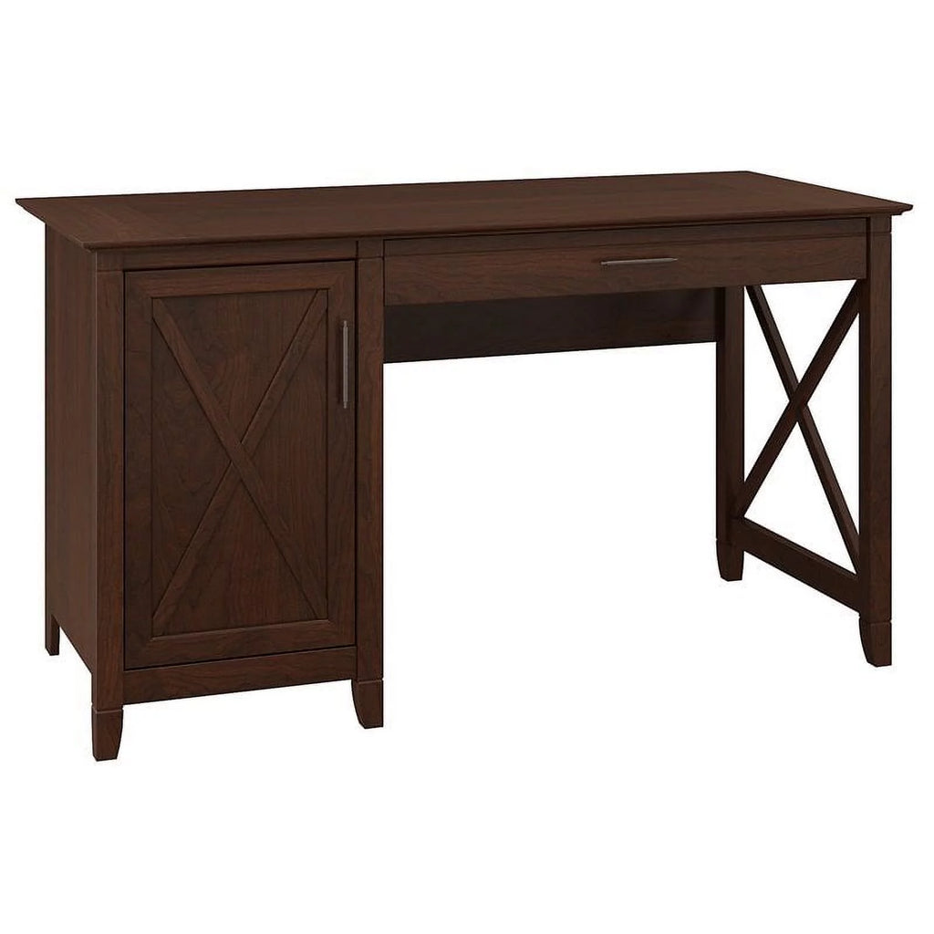 Wood Computer Desk with Storage Cabinet X974588