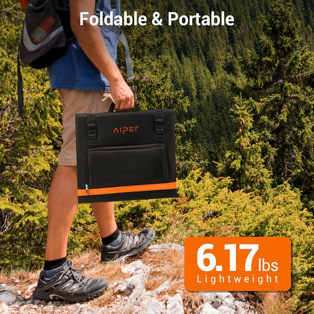 60W Portable Foldable Solar Panel with USB Port F5356