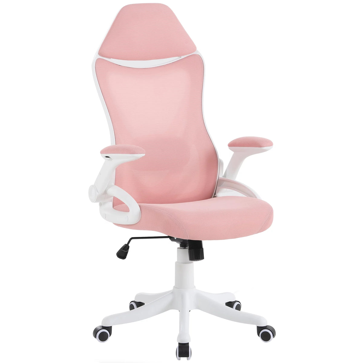 Pink Adjustable Mesh Ergonomic Office Chair J657816