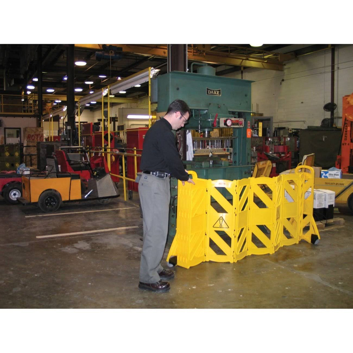Yellow Safety Barrier Q495