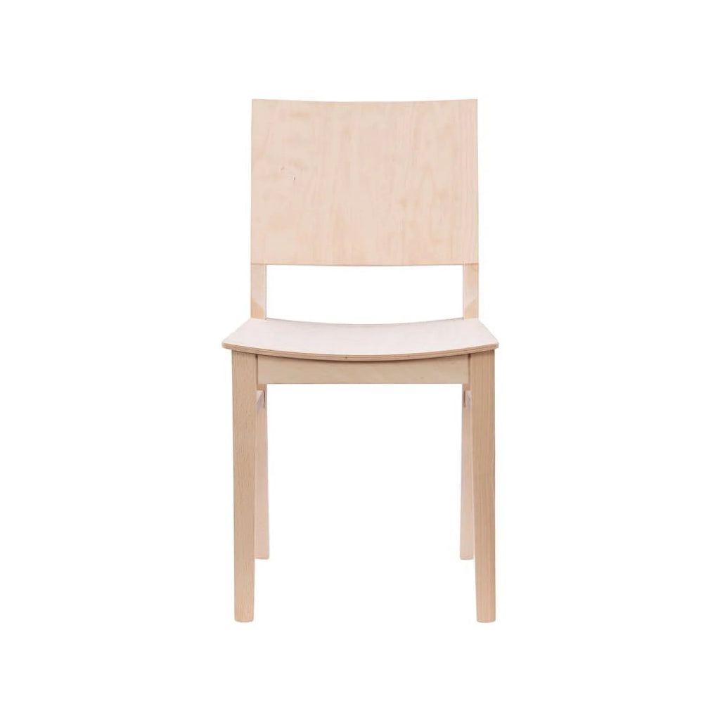 19'' Mid-Century Wood Side Chair Set of 2 J800805