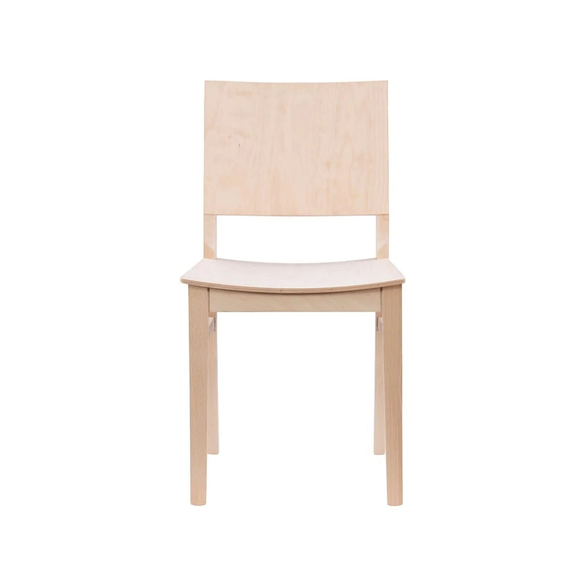 19'' Mid-Century Wood Side Chair Set of 2 J800805
