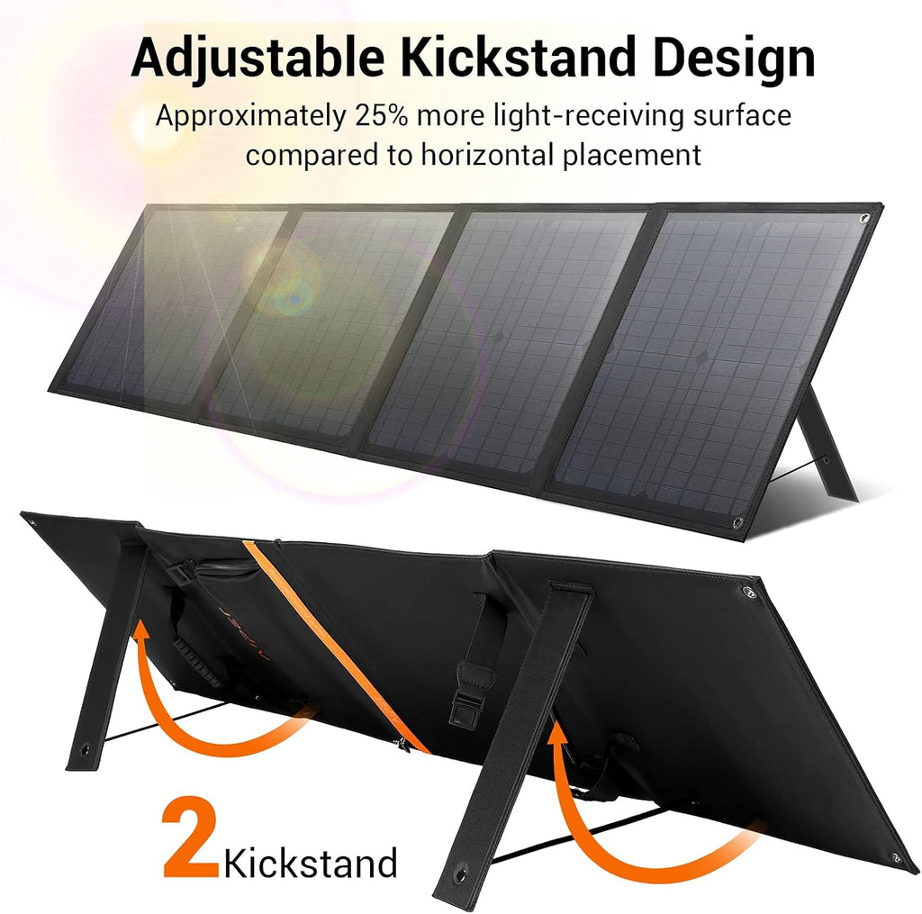 60W Portable Foldable Solar Panel with USB Port F5356