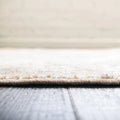 Rainbow Rug Multi/Beige 4' Square Abstract Bohemian R67793