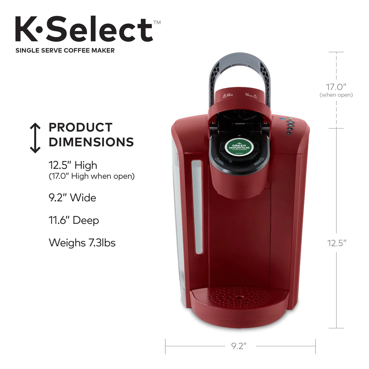Single-Serve K-Cup Pod Coffee Maker T152242