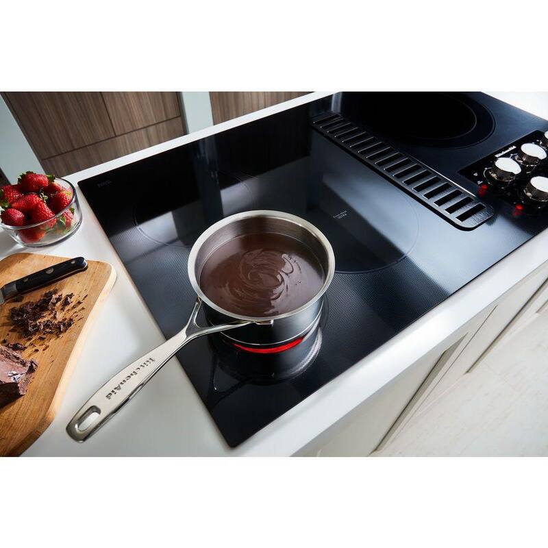 36 in. Electric Downdraft Cooktop with 5 Elements F80644