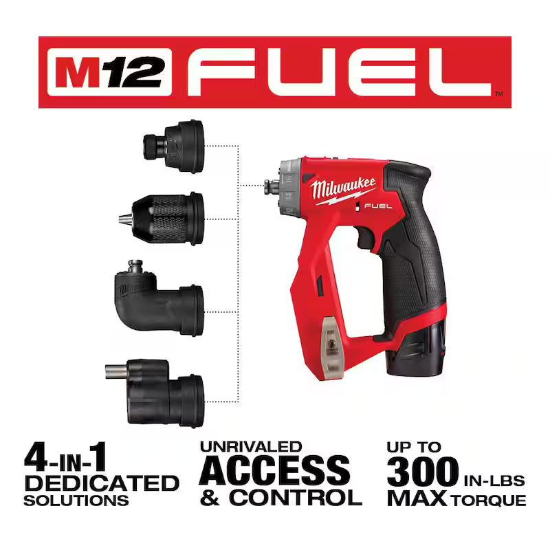 12V Lithium-Ion Brushless Cordless 4-in-1 3/8 in. Drill Driver Kit with 6.0 Ah Battery Z49707