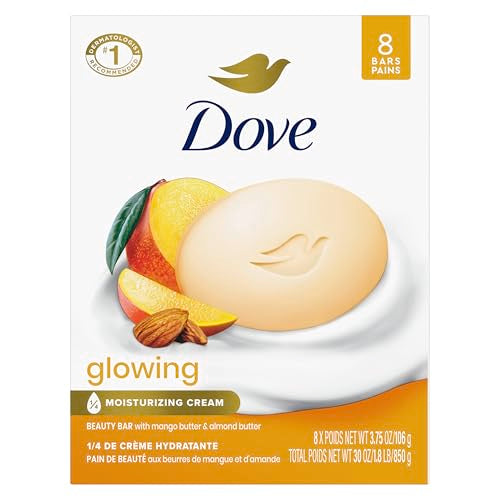 8 Bars Gentle Exfoliating Beauty Bar Soap 3.75 oz F6662